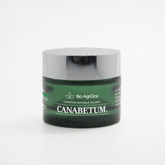 Crema viso alla canapa.